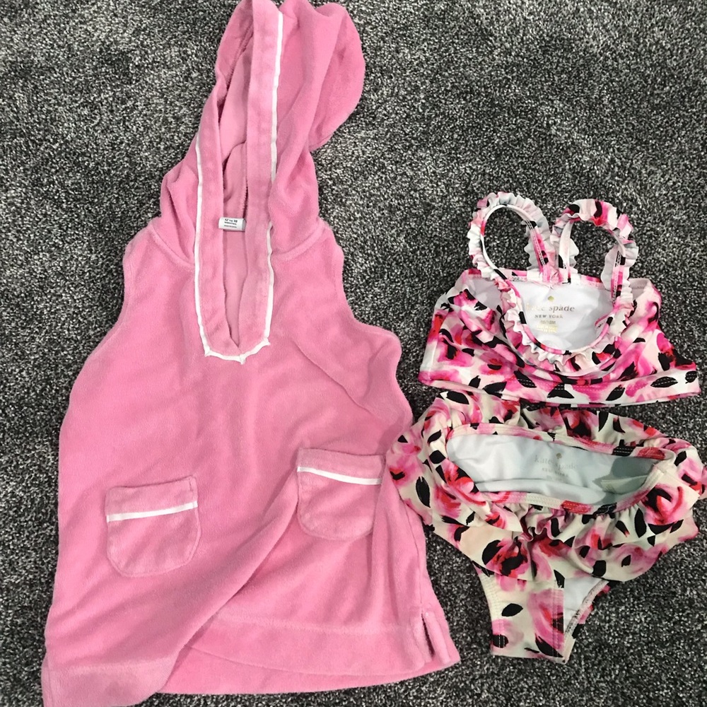 Kate spade toddler swimsuit